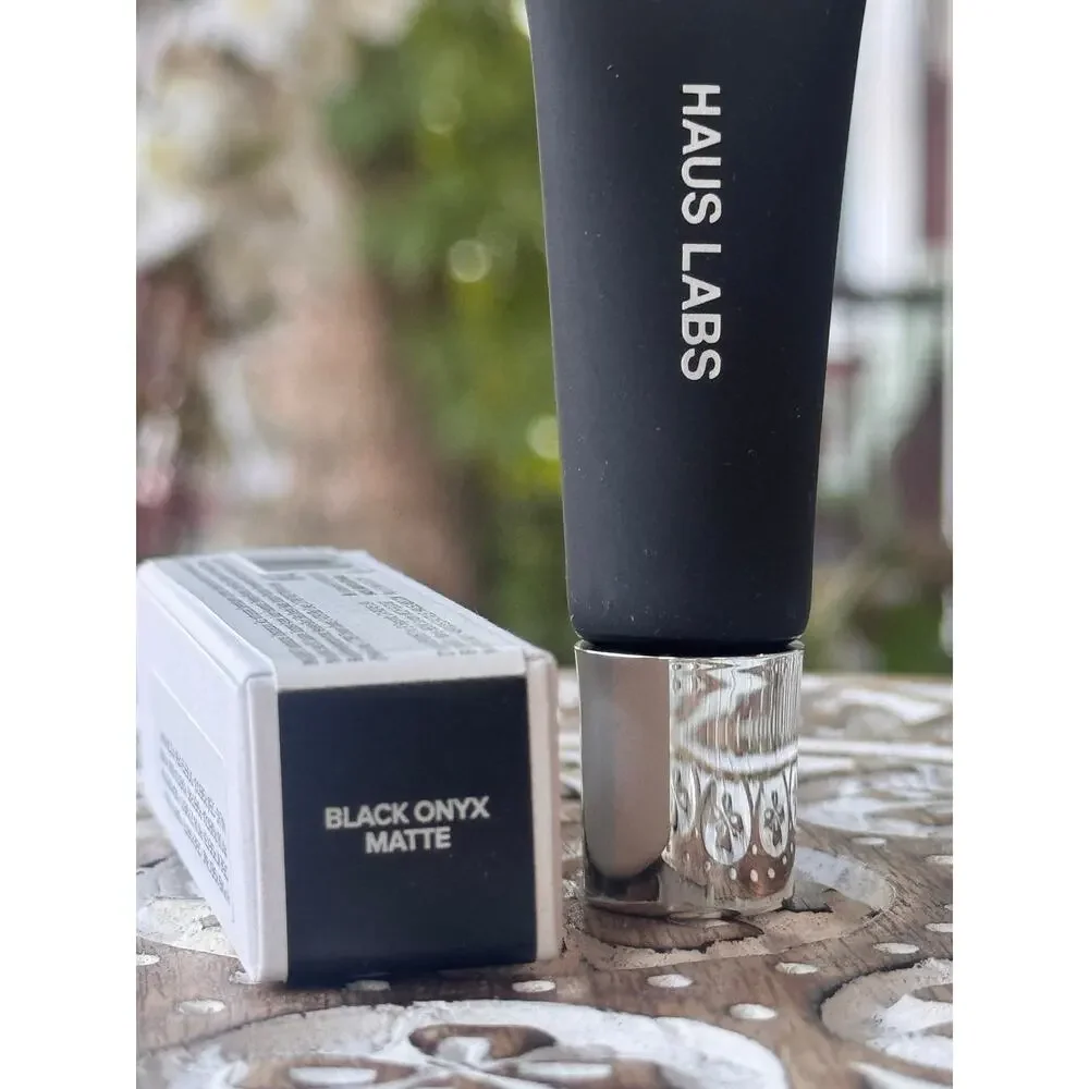 Haus Labs by Lady Gaga Hy-Power Pigment Paint Black Onyx Matte 0.25 oz